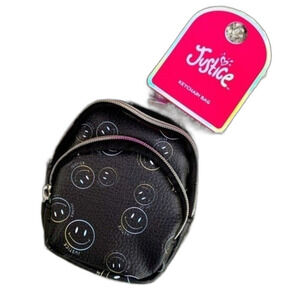 Justice Smile Keychain NWT